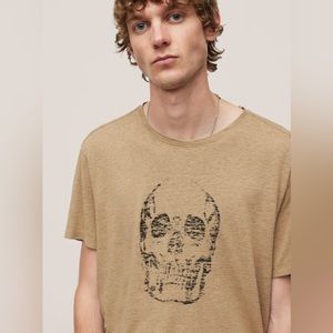 John Varvatos Skull Graphic Tee